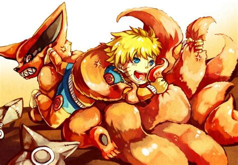 B's still trying to make son open its mouth and release naruto. Kurama | Wiki | Otanix Amino