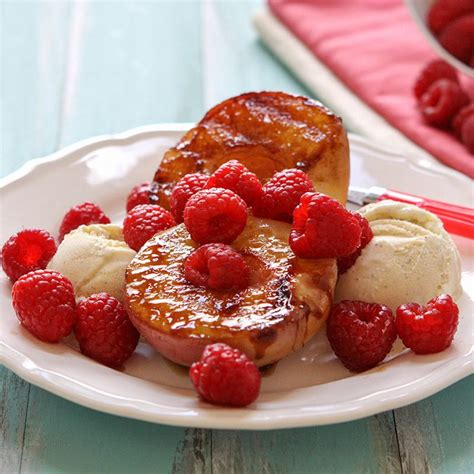 Maybe you would like to learn more about one of these? Spiced Grilled Peach Melba Recipe | McCormick