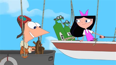 Image - Isabella and Phineas in hot air balloons.jpg ...