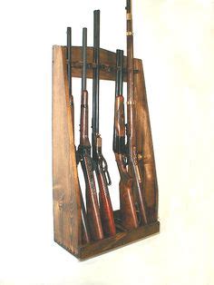 Cheap alternative to expensive weapons rack.(gun, many guns that would necessitate an entire rack sword, staff, anything that picture of support after finished, it is just left over 1x4 mounted horizontally. Wall Gun Rack Plans - WoodWorking Projects & Plans | Vertical Gun Rack Ideas | Woodworking, Guns ...