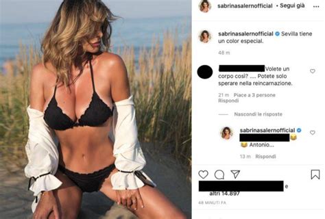 Sabrina salerno ha confessato che quand'era giovanissima (tra i 17 e i 20 anni), all'apice del successo, visse un momento davvero buio sabrina salerno ha confessato di aver sofferto di una malattia terribilmente difficile da debellare: Sabrina Salerno senza veli, il motivo è sorprendente