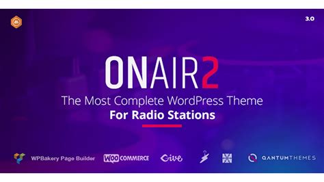 Internet radio options cover every sound imaginable, from pop hits to new age. Onair2: Radio Station WordPress Theme | Themeforest Website Templates and Themes - YouTube