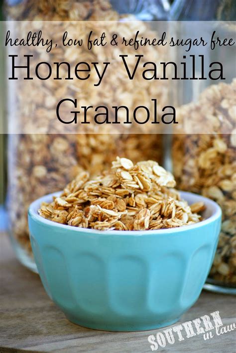 While it's great to cook and eat the things you and your family love, almost nothing makes weeknights brighter than getting cr. Southern In Law: Recipe: Healthy Homemade Honey Vanilla ...