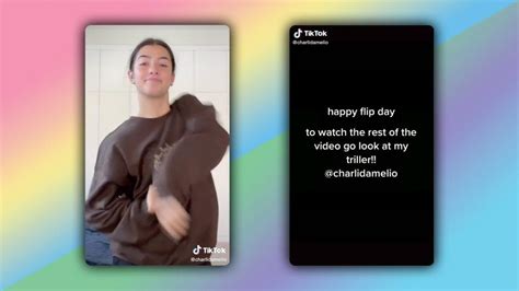 Are you among the billions of people who use tiktok? Qu'est-ce que le TikTok Flip Day et pourquoi Charli D ...