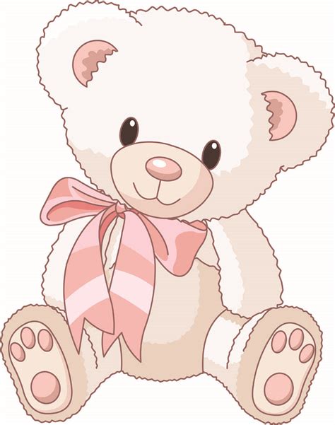 White bear illustration, teddy bear cuteness drawing , teddy bear transparent background png clipart. Cute cartoon bear vector Free Vector / 4Vector