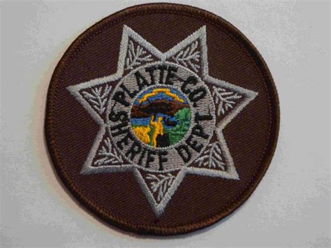 Douglas and sarpy counties make up the majority of the surveyed population, accounting for 715,713 of the 834,374 residents. Sheriff and Police Patches