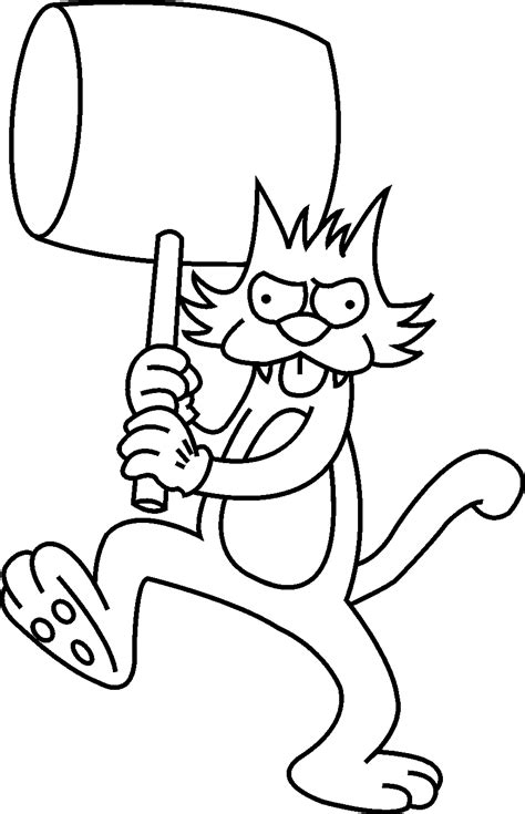 The simpsons is an animated series that has been shown for many years and is still popular among different ages. Simpsons Coloring Pages To Print Out - Coloring Home