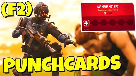 Maybe you would like to learn more about one of these? Fortnite Season 4 Punch Card Quick Guide - (F2) - ** UP AND AT EM ** - YouTube