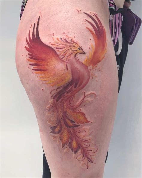 So, when it comes to the phoenix tattoo — variations of images and design are limitless. Pin by Linda Martin on Tattoos in 2020 | Watercolor ...