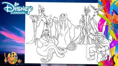 189k.) this disney villains coloring pages evil queen for individual and noncommercial use only, the copyright belongs to their respective creatures or owners. Coloring Disney Villains : Jafar, Ursula , Evil Queen ...