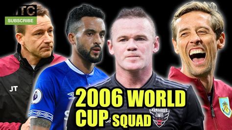 All styles of england squad 2006 font. England's 2006 World Cup Squad: Where Are They Now? - YouTube