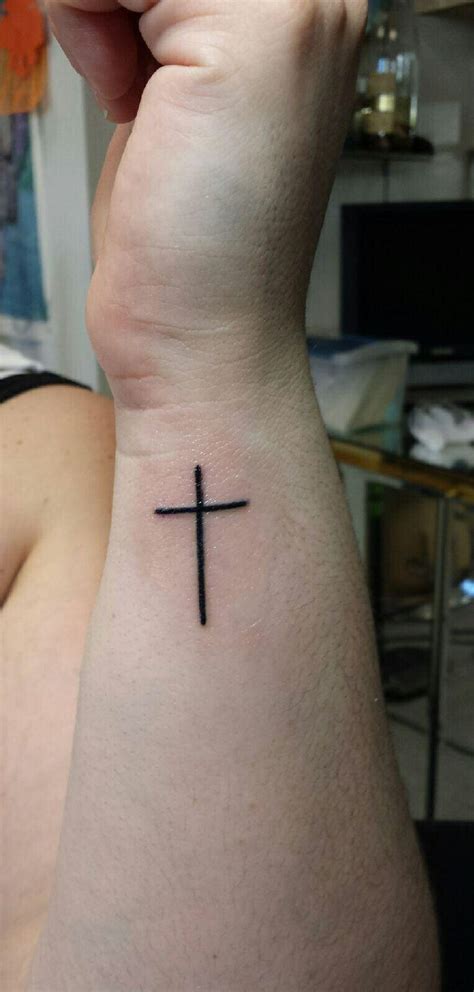 The small cross tattoos are quite in demand due to their lovely look and graceful display. Tattoos I Like On Pinterest Cross Tattoos Small Cross ...