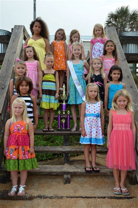 Nudist contest group of cute girls sings karaoke in t. Little Miss Flagler County 2011 Contestants, Ages 5-7 ...