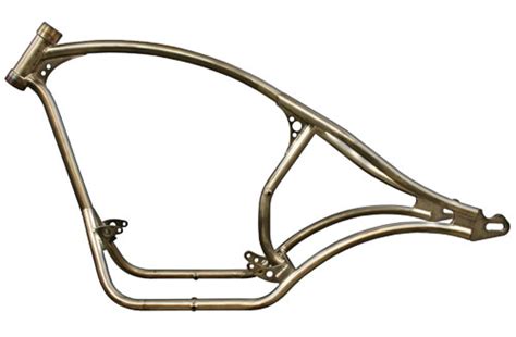 What is a motorcycle frame made of? Voodoo Vintage Custom Motorcycle Frames - Bulletin Board Blog