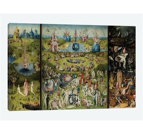 Das triptychon wurde von engelbert ii. Astoria Grand Leinwandbild Der Garten der Lüste 1504 von ...