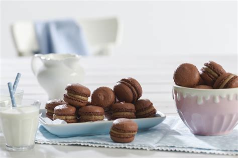 Zutaten für 22 macarons zutaten für den teig: Schoko-Macarons - Rezept von Backen.de | Rezept | Macarons ...