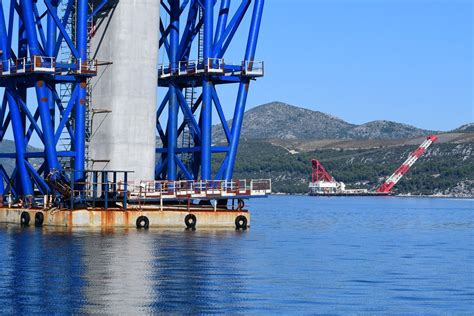 Do your part in helping out local businesses by visiting gorgeous peljesac for a food, wine and beach trip. Works in Full Swing: Pelješac Bridge to be Completed Next July | Just Dubrovnik