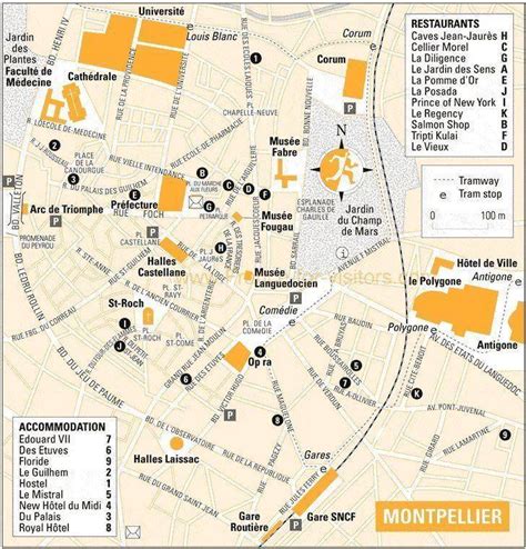 Comparez vos itinéraires des milliers de villes à découvrir en france. Montpellier Karte