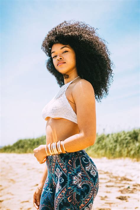Teenage girls who want to wear their hair down, but still need to keep hair out of their face and their eyes are sure to love the compromise of this natural hairstyle for black girls. perfect mixed, black girl, fashion, perfection, body goal ...