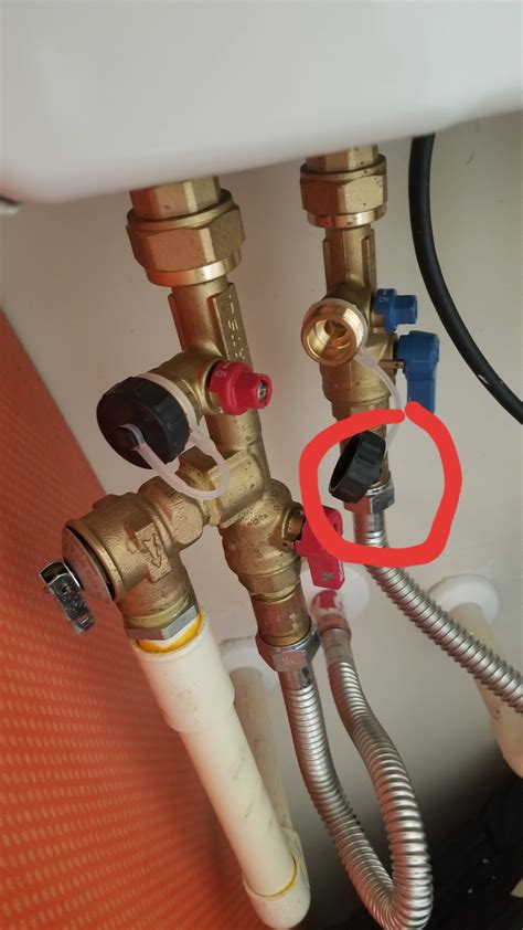 Then open up the valve for the fridge connection and do the same thing. Any downsides of hooking up a fridge to the hot water ...