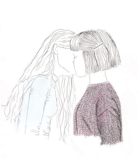 Choose your favorite girls kissing drawings from millions of available designs. based on a scene from garden city movement's move on video ...