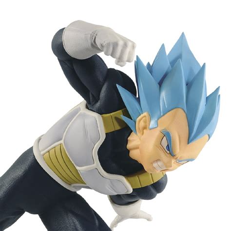 Made of pvc and abs. Figurine Dragon Ball Super - Vegeta Blue - Ultimate Soldier