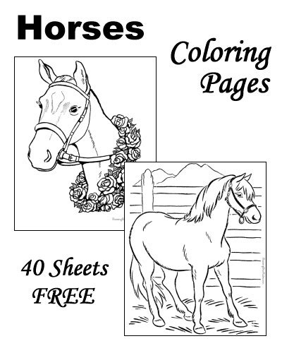 Download Horse Coloring Pages | Horse birthday parties, Horse ...