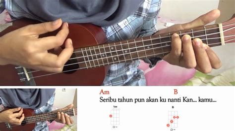 Am e em b e e f#m jika engkau minta intan. TERUKIR DI BINTANG - Yuna | ukulele cover |lyric and ...