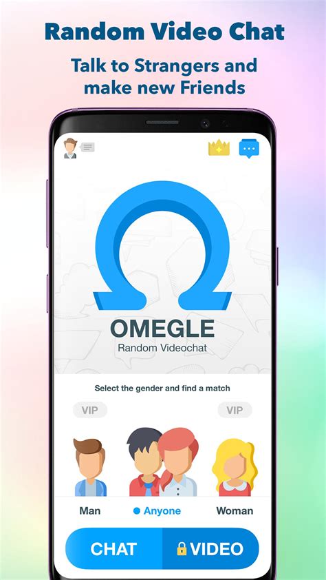 Start random cam chat now. Omegle for Android - APK Download