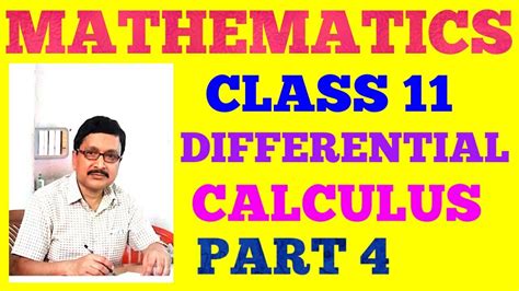 Differential calculus is a branch of applied mathematics concerning mathematical models that are usually used in sciences, engineering, and this text book on differential calculus has been specially written according to the latest syllabus of ugc unified syllabus as per choice based credit. MATHEMATICS : DIFFERENTIAL CALCULUS PART 4 FOR CLASS 11 BY ...