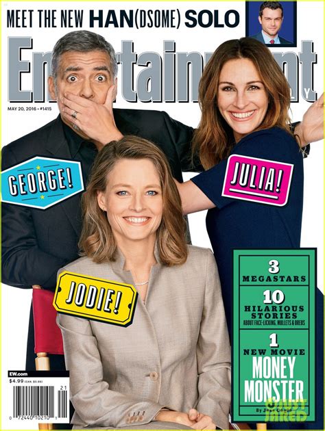 n secret session julia exclusive photos update 3. Julia Roberts, George Clooney, & Jodie Foster Take EW's New Cover!: Photo 3652503 | George ...