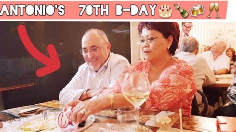 Plan a lunch or dinner surprise birthday. Antonio 70th🎉🎊 Surprise Birthday Dinner🍾🎂🥂 🇦🇺 🎈🎁🍱 - YouTube