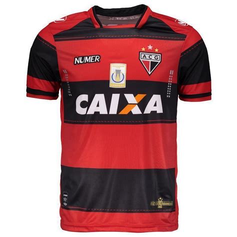 Atlético clube goianiense, usually known as atlético goianiense or just as atlético, is a brazilian football team from the city of goiânia, capital city of the brazilian state of goiás. Camisa Numer Atlético Goianiense I 2017 N° 10 - FutFanatics