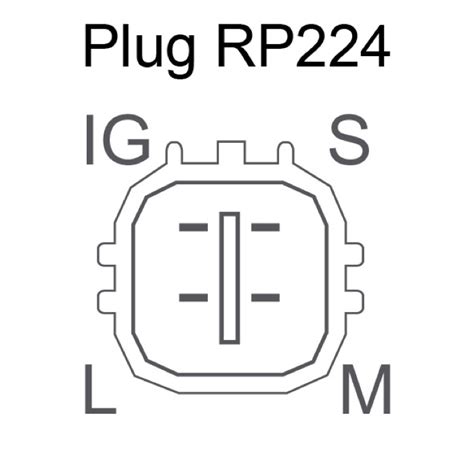 Alternators typically use four wires which connect the ground, output, sensor and ignition indicator. Brand New Alternator Plug Connector for 4 Pin Square Denso ...