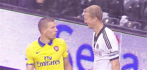 Posts about podolski gif written by mirons09. Arsenal striker Podolski doesn't like being touched by Hangeland! | World Cup Italy Cheap Soccer ...