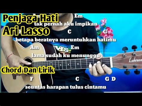 Umur 44 tahun) adalah penyanyi pop indonesia. Kunci Gitar Ari Lasso Penjaga Hati - Tutorial Gitar By ...