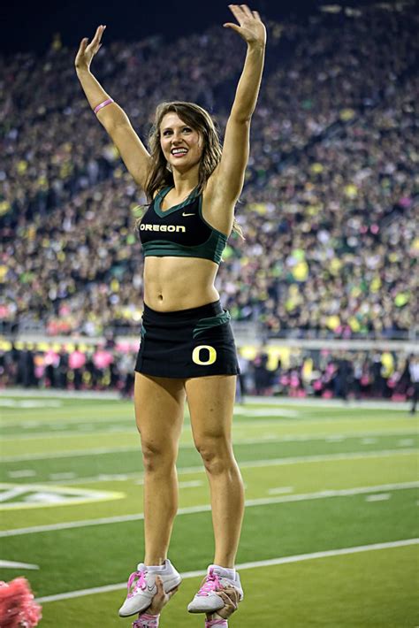 Oregon — you didn't think oregon was going to miss out on all the fun, did you? Oregon Ducks Football Cheerleaders (With images) | Oregon ...