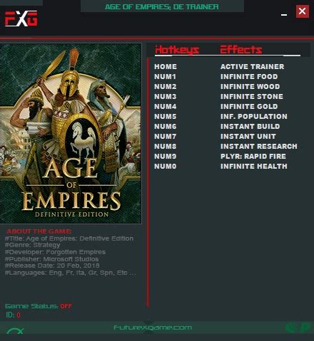 Age of Empires: Definitive Edition: Trainer +10 B5101 ...