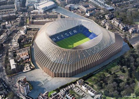 Chelsea defender takes adidas football round stamford bridge and reveals what it means for him to be part of the club. Chelsea FC Stadium - concept design - modlar.com