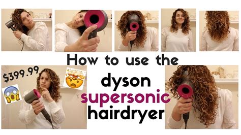 Curly hair looks great when used with a diffuser attachment that fits onto the end of the hair dryer, but not all blow dryers come with a diffuser as standard. How to use the Dyson Supersonic hairdryer | Curly Hair ...