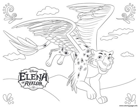 Follow us on social media! Elena Of Avalor Jaquin Disney Princess Coloring Pages ...