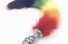 plug butt tail anal big toys cosplay fox store aliexpress sex stainless colorful steel size