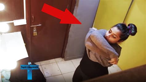 Girls ghost caught on tape! Top 15 Weird Unexpected Moments Caught On Camera #3 - YouTube