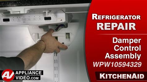 Make sure your kitchenaid appliances have been properly installed. Damper Assembly Diagnostic & Repair - KitchenAid ...