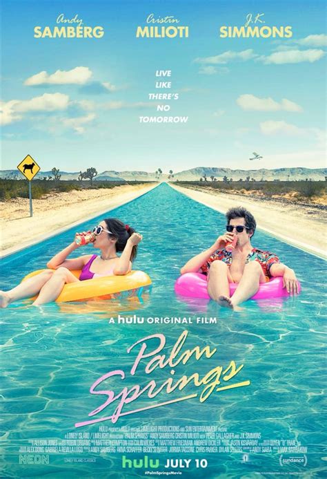 While stuck at a wedding in palm springs, nyles (andy samberg) meets sarah (cristin milioti), the maid of honor and family black sheep. PALM SPRINGS Movie Trailer | SEAT42F