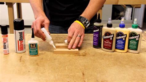 Ideal for wood to wood. Using CA Glue and Titebond Wood Glue Together - YouTube