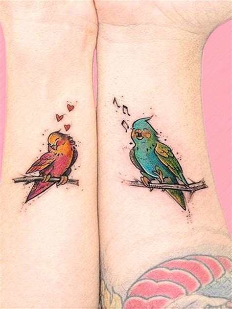 Don't use candles (it might. 25 Romantic Matching Couple Tattoos Ideas for your beauty ...