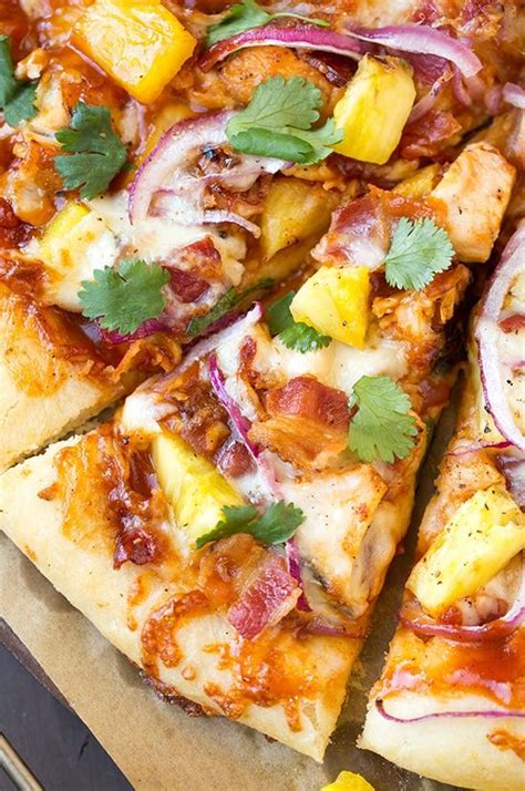 Gouda cheese gives the homemade pizza the most. Hawaiian BBQ Chicken Pizza | Cooking Classy | Pizza ...