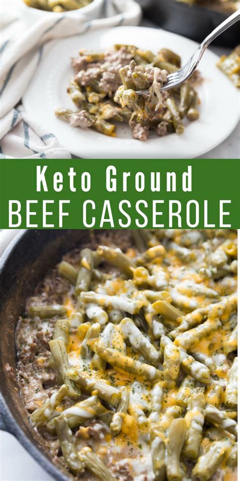 4 green onion, finely chopped. Easy Keto Ground Beef Casserole | Recipe | Ground beef ...