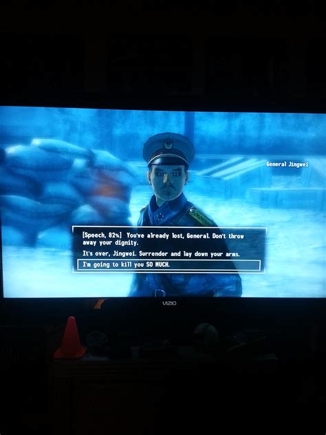 We did not find results for: My nomination for best speech option ever. (Operation Anchorage) : Fallout